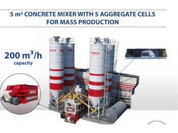 SEMIX Stationary - Centrale à béton