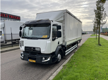 Camion à rideaux coulissants Renault D 12 LOW P4X2 240 E6 Airco: photos 3