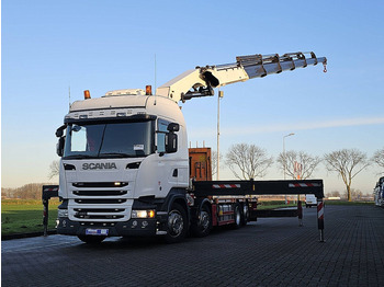 Camion plateau SCANIA R 490