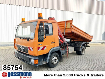 Camion benne MAN 8.163