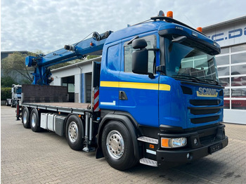 Camion plateau SCANIA G 490