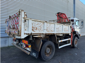 Camion grue DAF 2300 / 4X4 / Crane + Kipper / 217.000 KM / Full Steel / Belgium Truck: photos 3