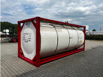 Cuve de stockage pour transport de produits chimiques CIMC 20FT ISO, 25.100L/1-COMP/3 BAFFELS/4 manholes, ADR valid until 02/2025: photos 4