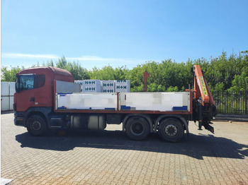 Camion grue SCANIA R114