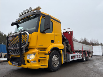 Camion grue MERCEDES-BENZ Actros