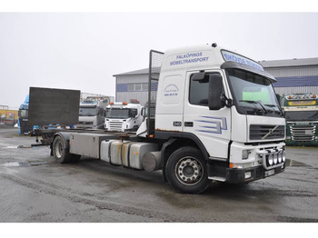 Camion porte-conteneur/ Caisse mobile VOLVO FM12 380