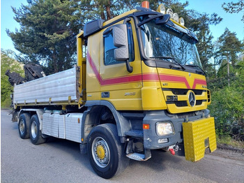 Crédit-bail de Mercedes-Benz Actros 2655 V8 6x4/4,E5,EPS,Kipper+Kran Hiab 220  Mercedes-Benz Actros 2655 V8 6x4/4,E5,EPS,Kipper+Kran Hiab 220: photos 1