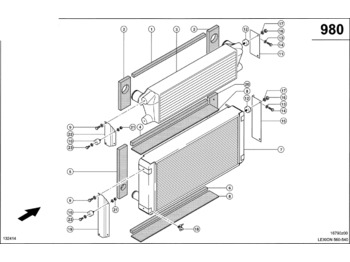 Radiateur CLAAS