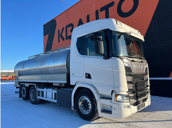 Camion citerne pour transport de la nourriture Scania R 580 6x2*4 TANK 15000 l / 9 TON FRONT AXLE / RETARDER: photos 5