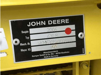 Accessoire aux ensileuses John Deere 630 B: photos 2