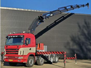 Camion grue SCANIA R164