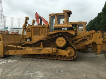 Bulldozer Good Working Condition Caterpillar D7h Crawler Bulldozer, Cat D7 D7h D7r Dozer with Ripper: photos 3