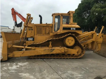 Bulldozer Good Working Condition Caterpillar D7h Crawler Bulldozer, Cat D7 D7h D7r Dozer with Ripper: photos 2