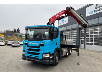 Camion grue SCANIA G