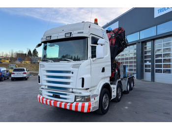 Camion grue SCANIA R 480