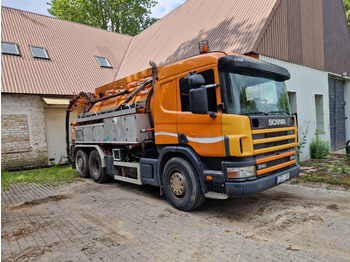 Camion hydrocureur SCANIA P94