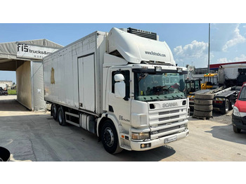 Camion frigorifique Scania R 114 6X2 carrier fridge - ramp: photos 3