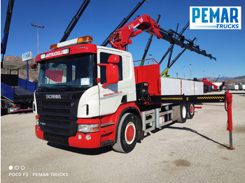 Camion grue SCANIA P 400