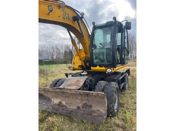 Pelle sur pneus JCB JS145W