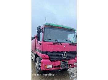 Camion grue, Camion plateau Mercedes-Benz Actros MP1 6x4 + Palfinger Krane: photos 4