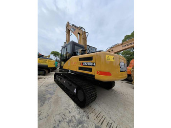 Pelle sur chenille China brands good quality and high performance second-hand Sany SY215C excavator for sale in shanghai: photos 3