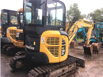 Pelle sur chenille Used Komatsu pc35mr-3 Used small backhoe Original Japan, good condition Used construction machinery for sale: photos 2