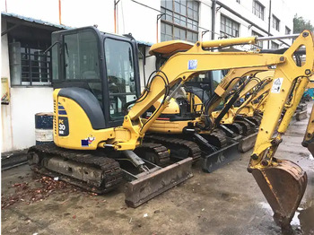 Pelle sur chenille Used Komatsu pc35mr-3 Used small backhoe Original Japan, good condition Used construction machinery for sale: photos 4