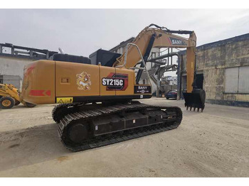 Pelle sur chenille Used SANY SY215C crawler excavator used CHINA brand sany cheap Excavator SANY 215 SY215C PRO excavator for sale: photos 4