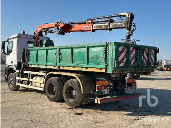 Camion plateau, Camion grue MERCEDES-BENZ AROCS 2843 6x4 COE w/ 2013 Atlas 172.E3 crane: photos 2