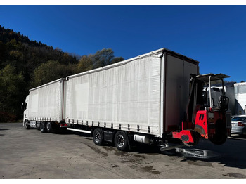 Camion à rideaux coulissants SCANIA R 410