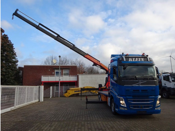 Camion grue, Camion plateau Volvo FH 500 Container Pritsche + PK 38502 Kran: photos 3