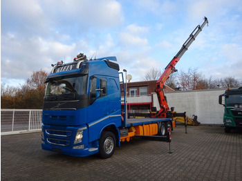 Camion grue, Camion plateau Volvo FH 500 Container Pritsche + PK 38502 Kran: photos 5