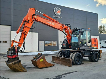 Pelle sur pneus HITACHI ZX145W