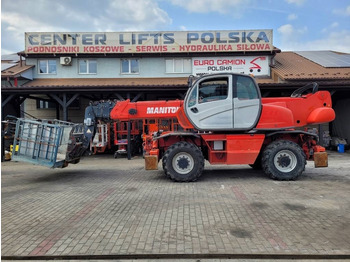 Chariot télescopique Manitou MRT 2540 Privilege - 25 m basket forks telehandler: photos 5