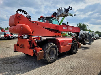 Chariot télescopique Manitou MRT 2540 Privilege - 25 m basket forks telehandler: photos 3