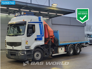 Camion plateau RENAULT Premium 450