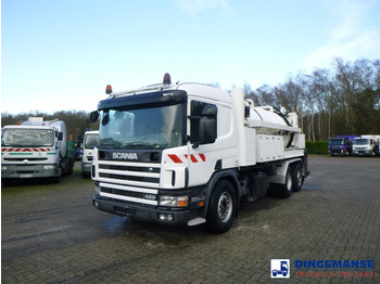 Camion hydrocureur SCANIA P124