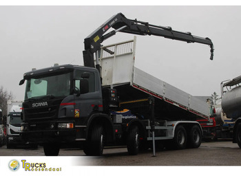 Camion grue SCANIA P 410