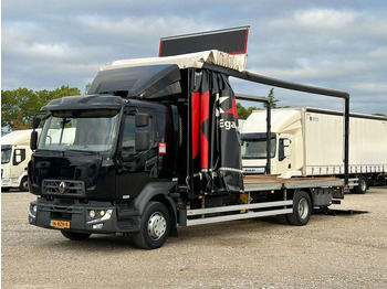 Camion à rideaux coulissants RENAULT D 240