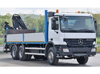 Camion grue Mercedes-Benz ACTROS 2632 * HIAB 144BS-2HIDUO+FUNK / 6x4: photos 3