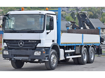 Camion grue Mercedes-Benz ACTROS 2632 * HIAB 144BS-2HIDUO+FUNK / 6x4: photos 4