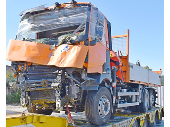 Camion benne, Camion grue Renault C 380* KIPPER 5,40 m* PK 16001 K-B: photos 3