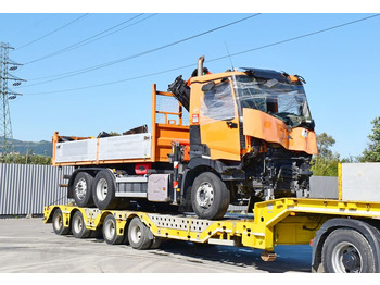 Camion benne, Camion grue Renault C 380* KIPPER 5,40 m* PK 16001 K-B: photos 2