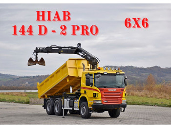 Camion grue SCANIA P 380