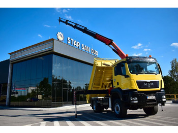 Camion grue MAN TGA 18.480