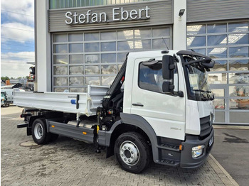 Camion benne, Camion grue neuf Mercedes-Benz Atego 1224 KK Kipper+Kran+Funk+Greifersteuerung: photos 3