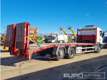 Camion plateau pour transport de équipements lourds 2014 Scania G410: photos 5