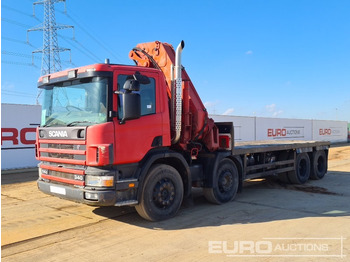 Camion plateau SCANIA