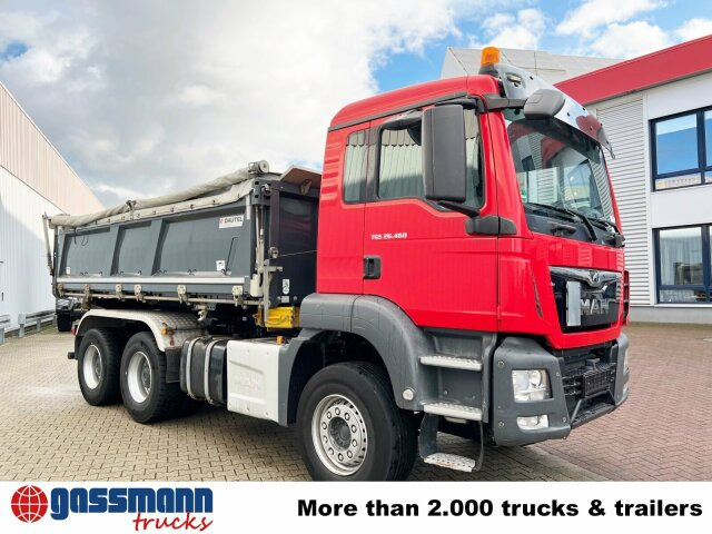 Camion benne MAN TGS 26.460 6x4 BB, Intarder, Bordmatik: photos 10