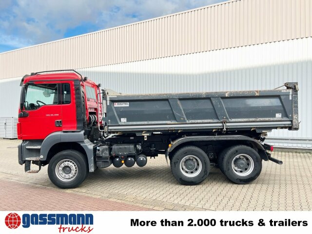 Camion benne MAN TGS 26.460 6x4 BB, Intarder, Bordmatik: photos 15